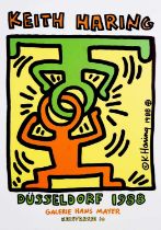 Keith Haring (American 1958-1990), 'Dusseldorf', 1988