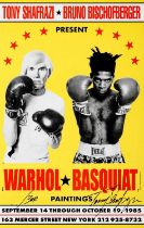 Andy Warhol & Jean-Michel Basquiat (Collaboration), 'Warhol-Basquiat 1985 Limited Edition Poster (30