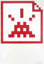 Invader (French 1969-), 'Space File (Red AP)', 2007