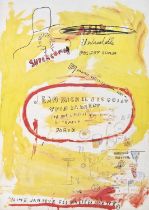 Jean-Michel Basquiat (American 1960-1988), 'Supercomb', 1988/2021