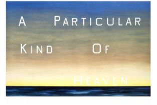 Ed Ruscha (American 1937-), 'A Particular Kind Of Heaven', 1983