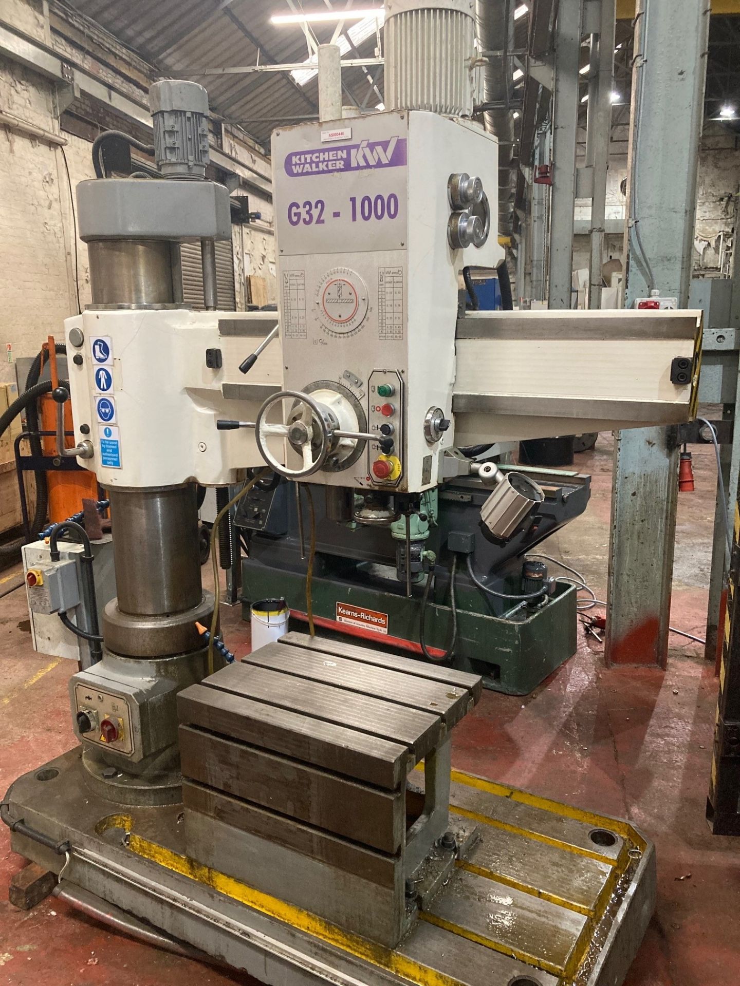 Kitchen and Walker G32 – 1000 Radial Arm Drill - Image 2 of 10