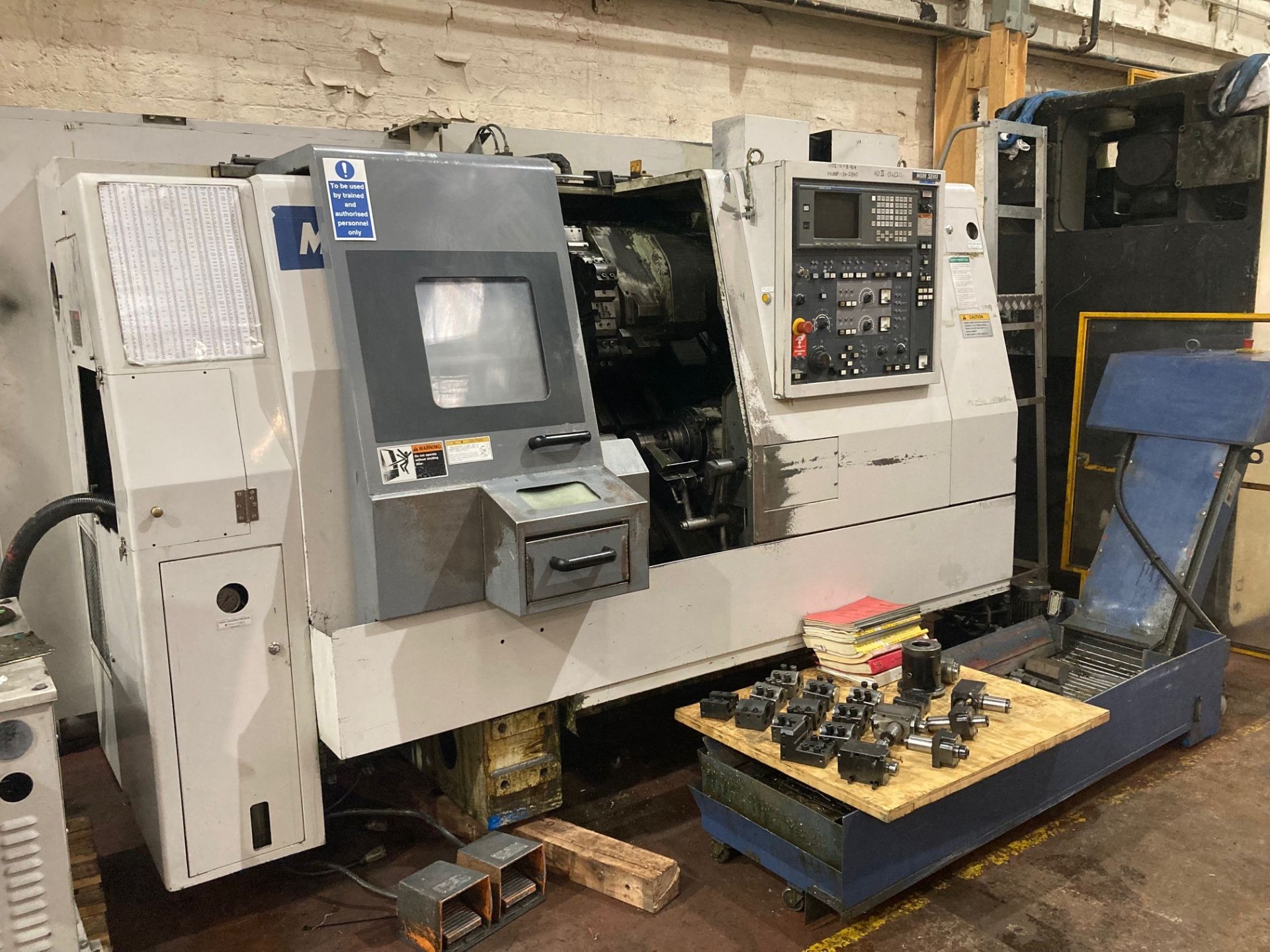 Mori Seiki ZL-15 SMC Twin Spindle CNC Lathe - Image 2 of 13