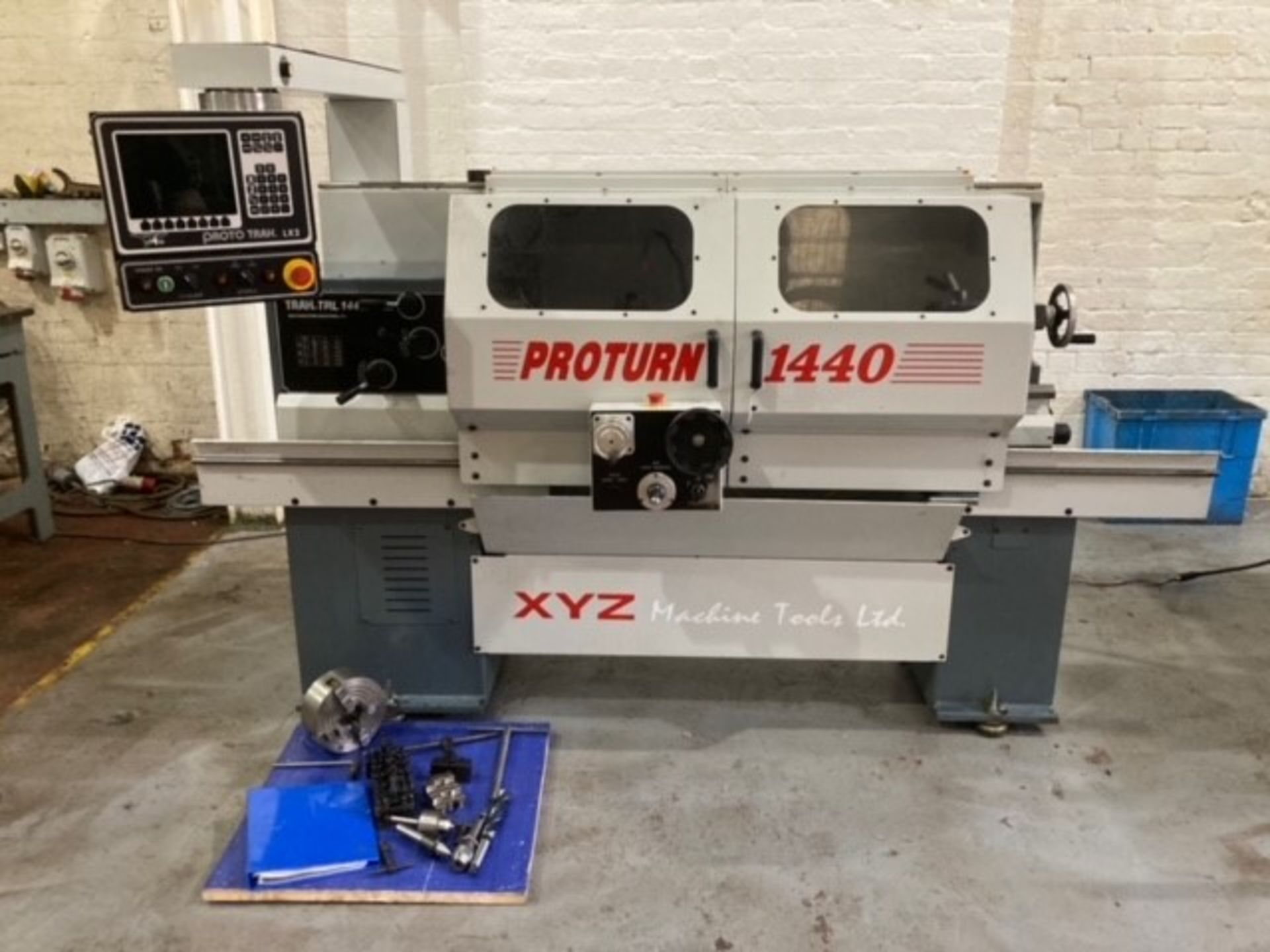 XYZ ProTurn 1440 CNC Lathe - Image 11 of 15