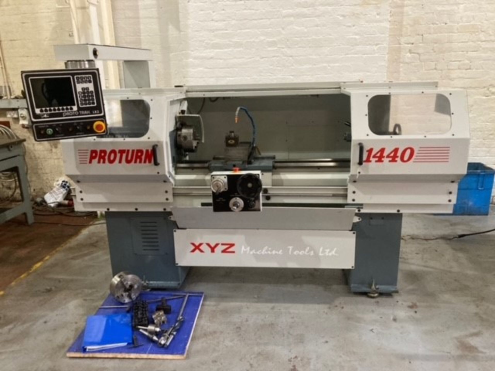 XYZ ProTurn 1440 CNC Lathe - Image 3 of 15