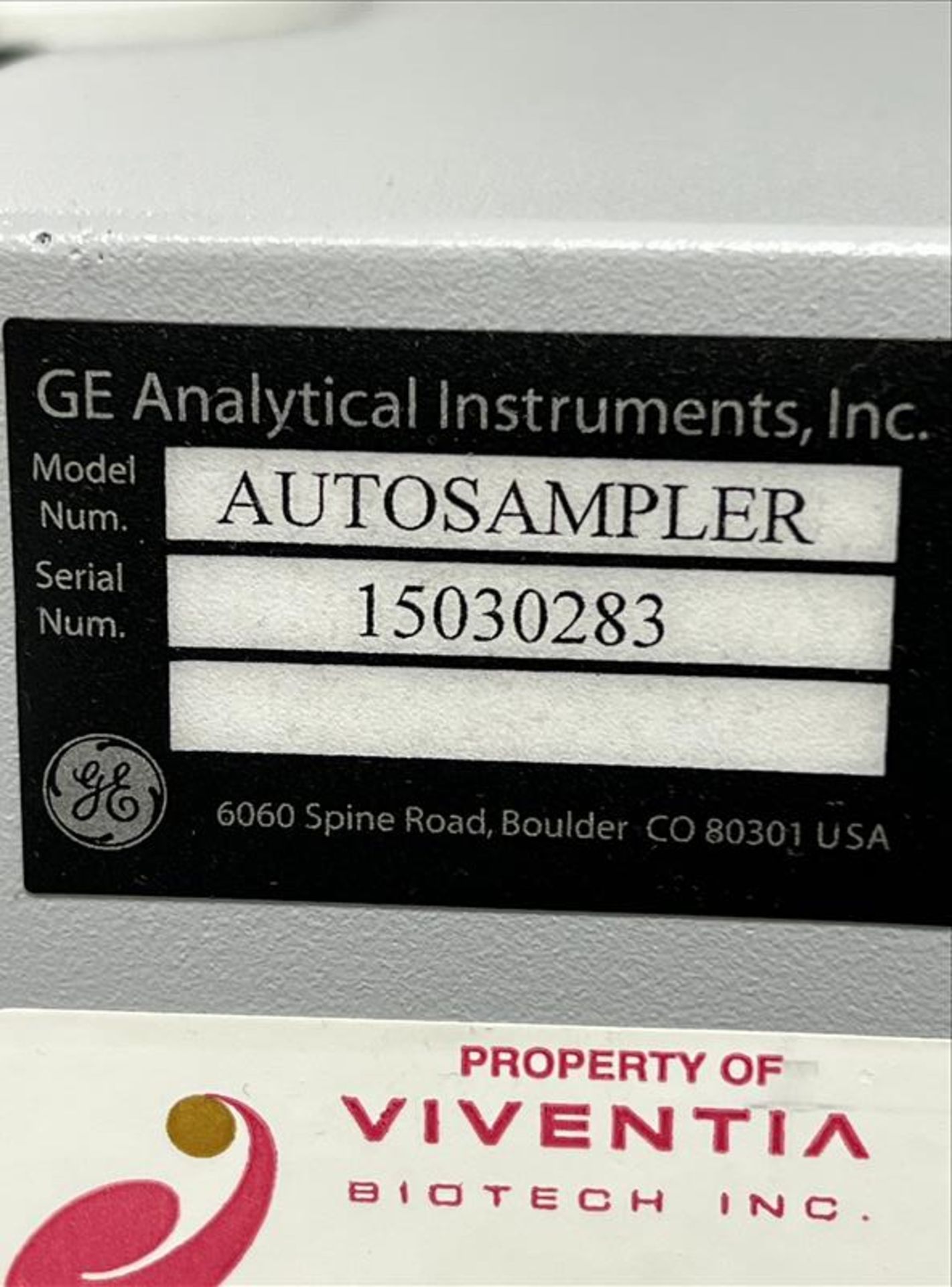 GE Sievers M9 TOC Analyzer, GE Autosampler mod. M9 Laboratory S/N 15030678 - Image 5 of 5