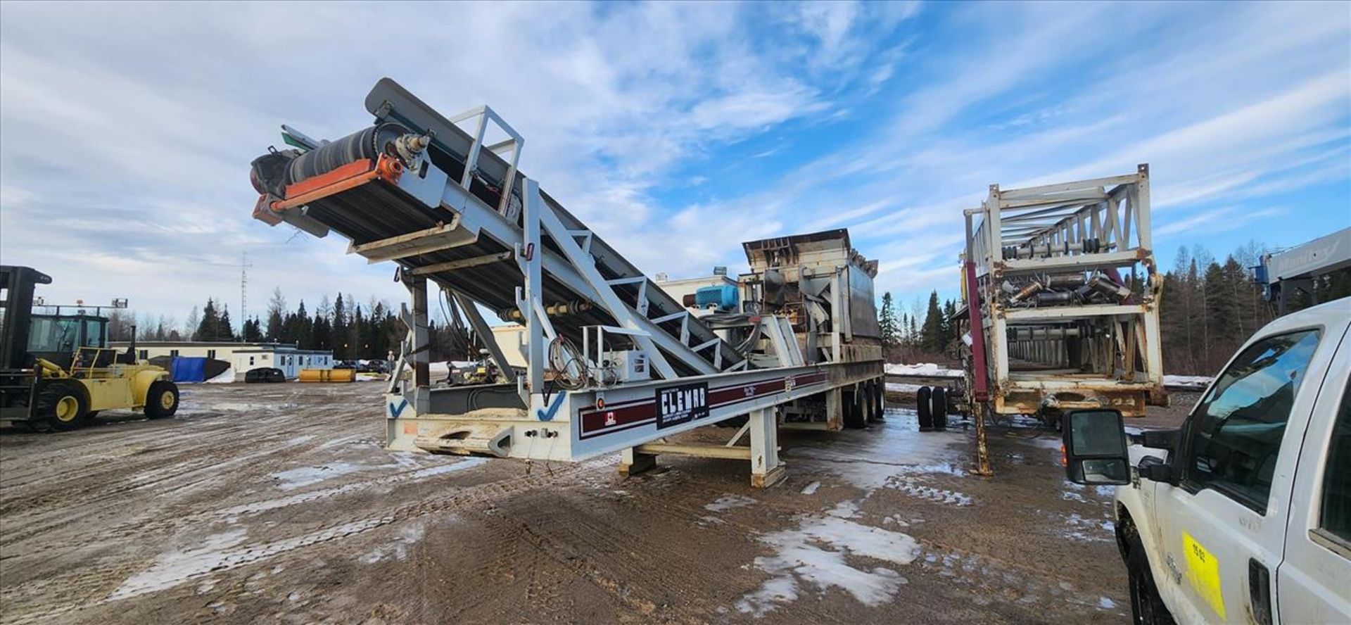 Clemro Primary Plant, mod. 24x36/36x17, ser. no. 1484-4131 (2008), tri-axle (Asset Location: Hallnor