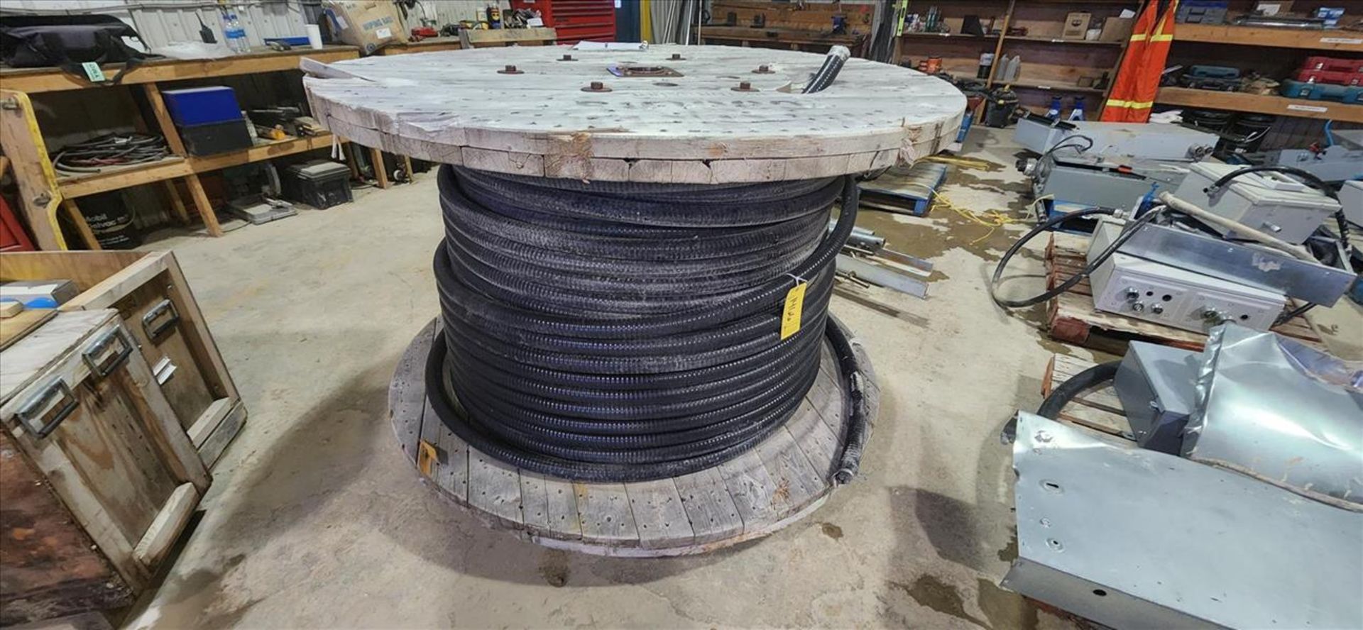 partial reel of electrical cable (Subject to confirmation. The winner will be determined based on