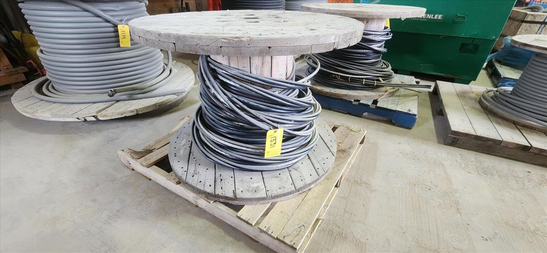 partial reel of electrical cable (Subject to confirmation. The winner will be determined based on