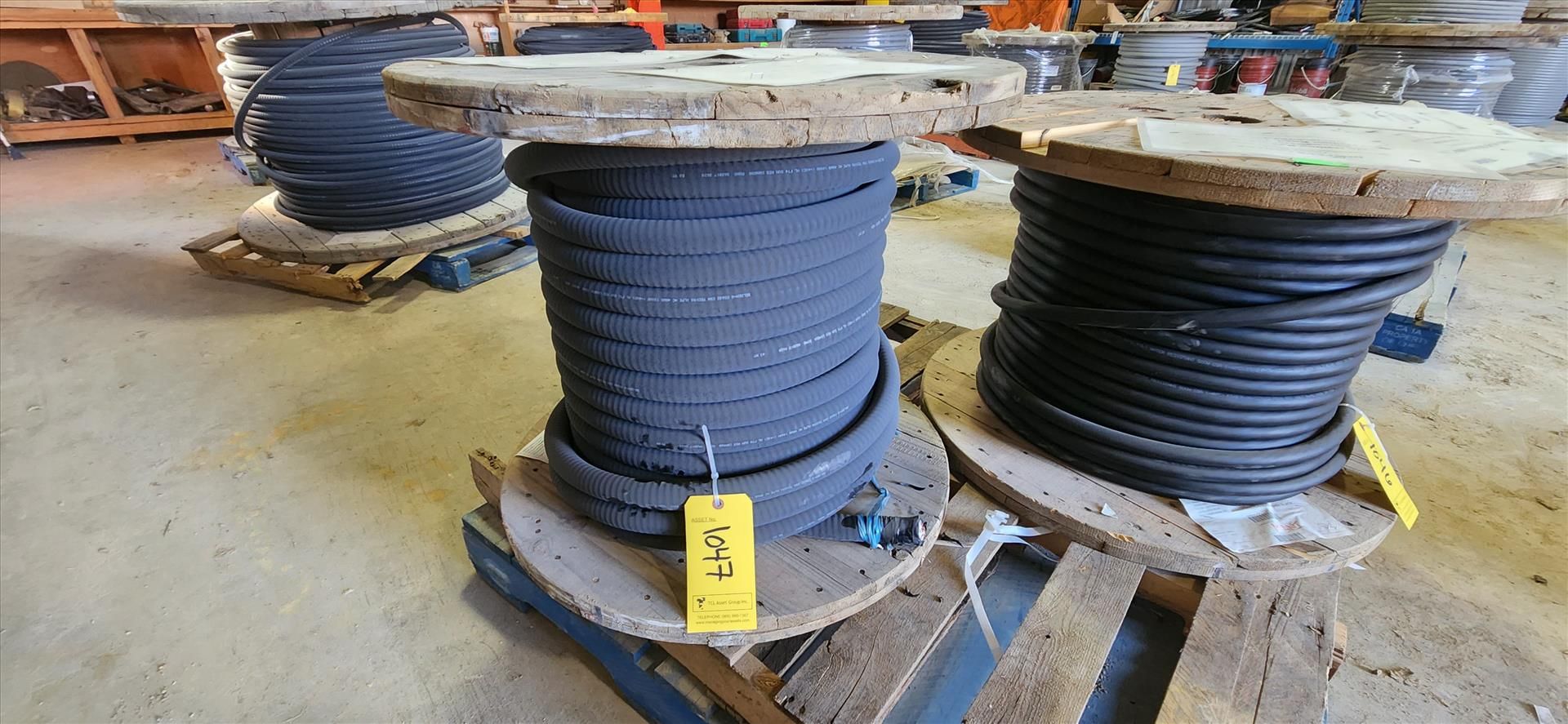 partial reels of electrical cable: Bulk Lot from Lot 154 to Lot 267 (Subject to confirmation. The - Image 6 of 7