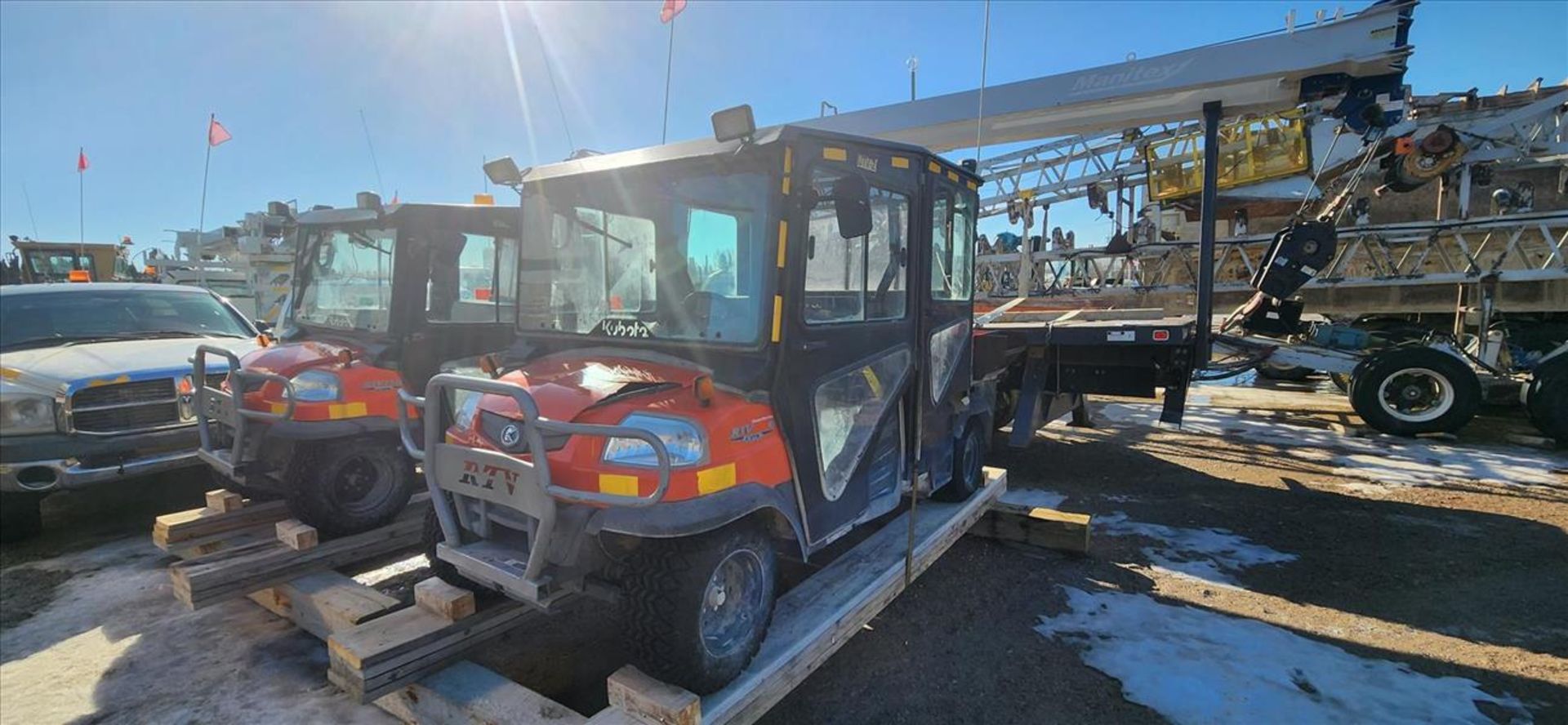 Kubota UTV, mod. RTV1140CPX, ser. no. 10155, approx. 1484 hrs., 4-passenger, power-steering (Asset