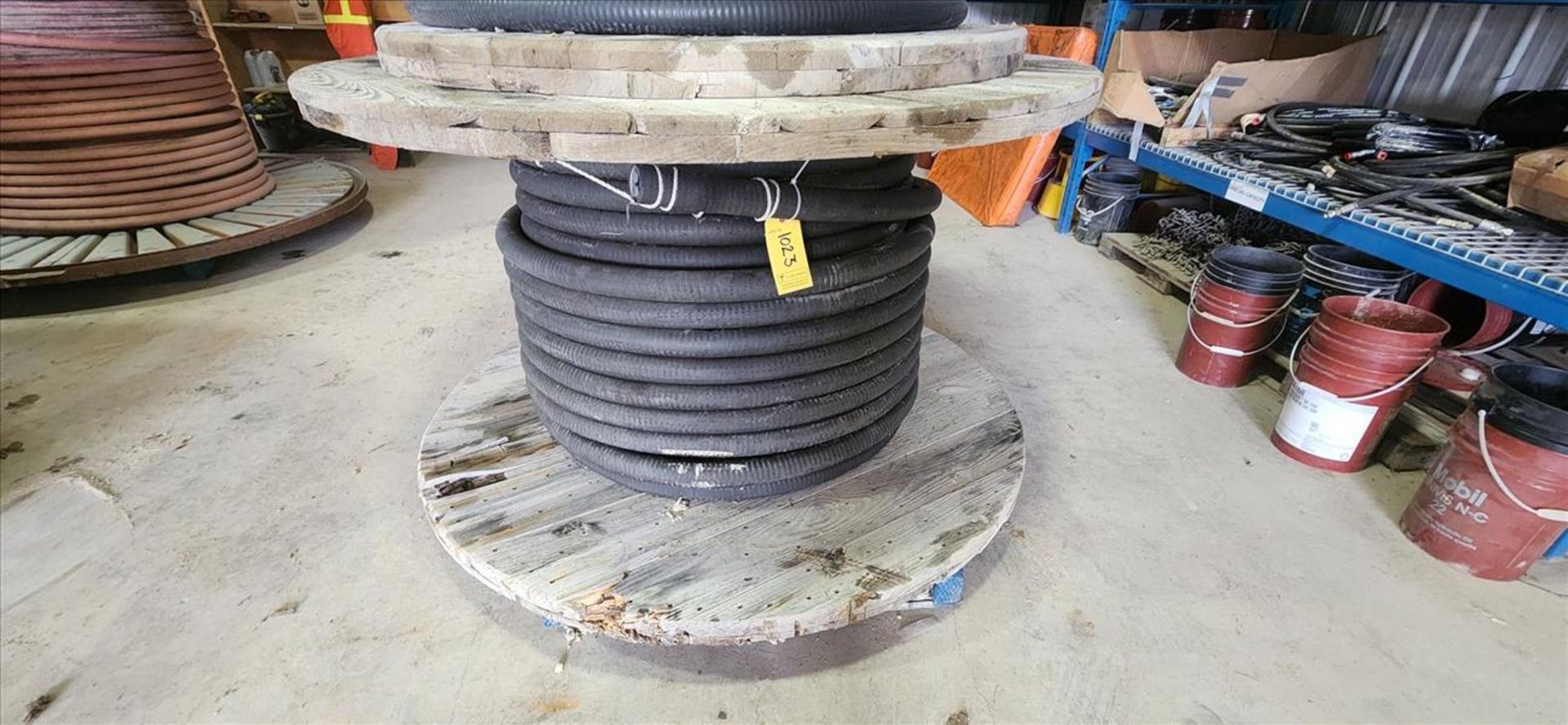 partial reel of electrical cable: GENERAL CABLE BICC BRAND MI ACID-FLAME-CHECK AG14 FT1 FT4 HL