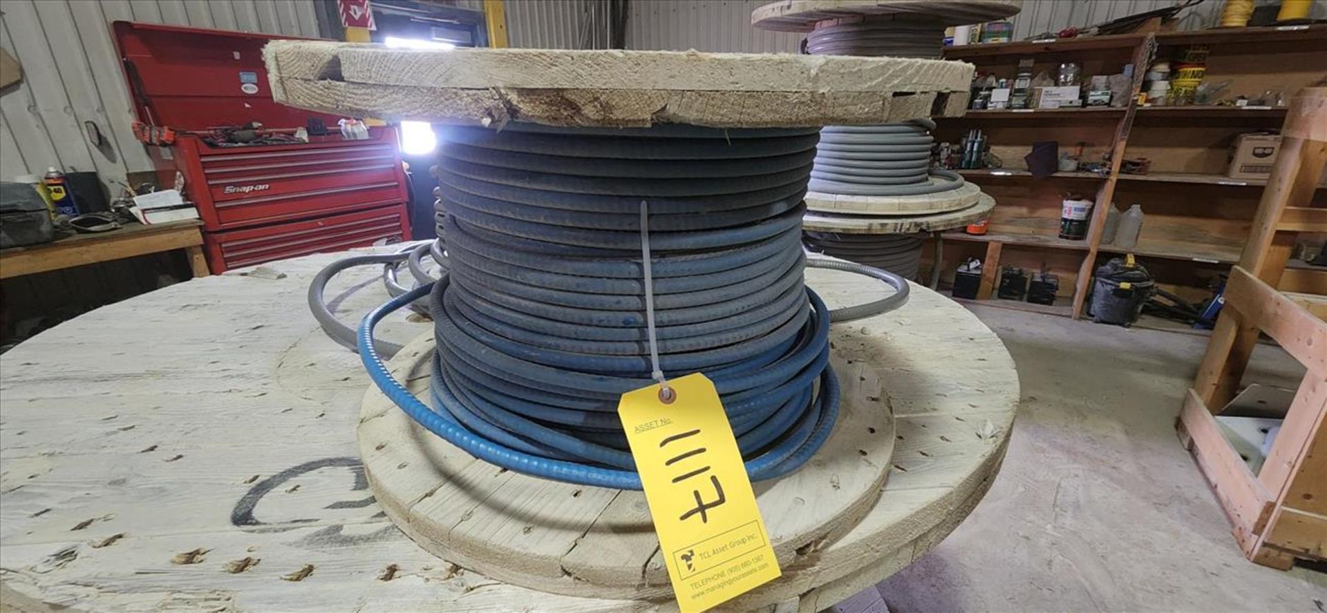 partial reel of electrical cable: ELECTRO CABLES (Subject to confirmation. The winner will be