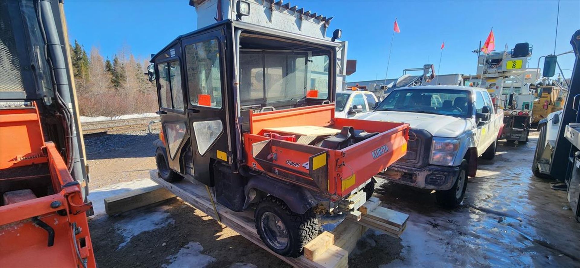 Kubota UTV, mod. RTV1140CPX, ser. no. 10120, approx. 2759 hrs., 4-passenger, power-steering ( - Image 4 of 7