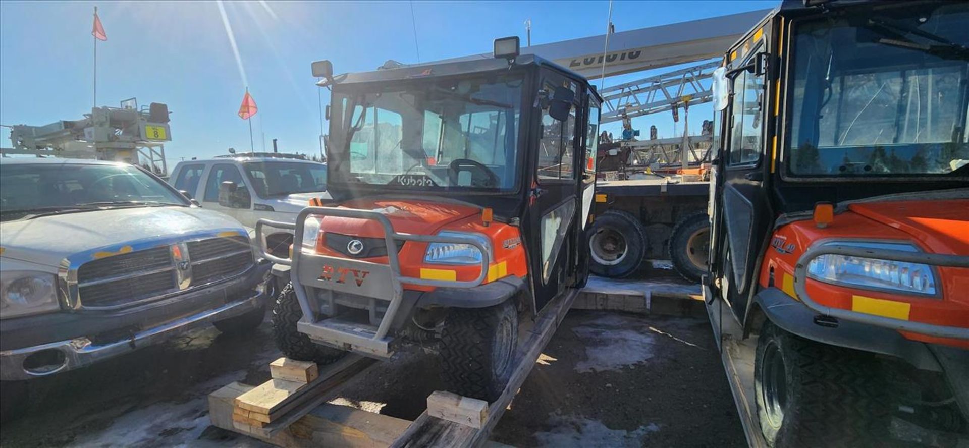 Kubota UTV, mod. RTV1140CPX, ser. no. 10120, approx. 2759 hrs., 4-passenger, power-steering (