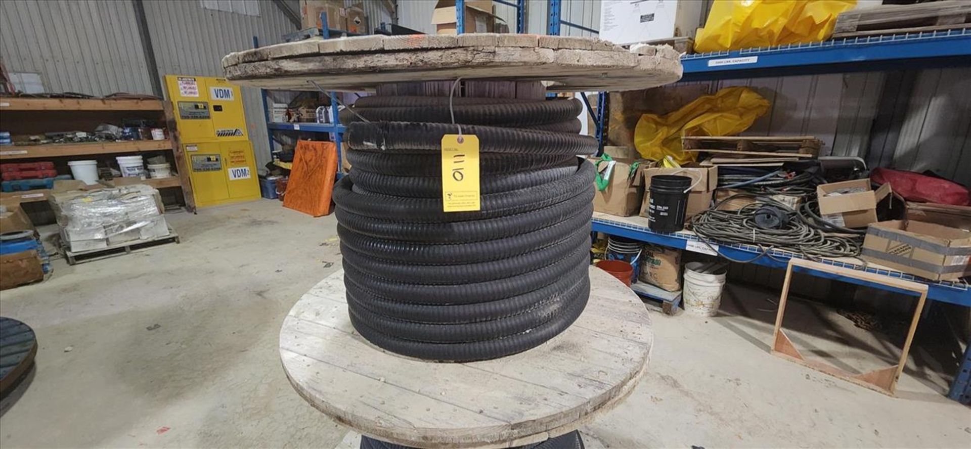 partial reel of electrical cable: GENERAL CABLE MI ACID-FLAME-CHECK AG14 FT1 HL TECK90 XLPE -40C 4/C