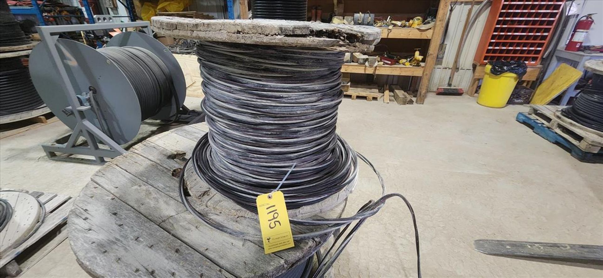 partial reel of electrical cable (Subject to confirmation. The winner will be determined based on