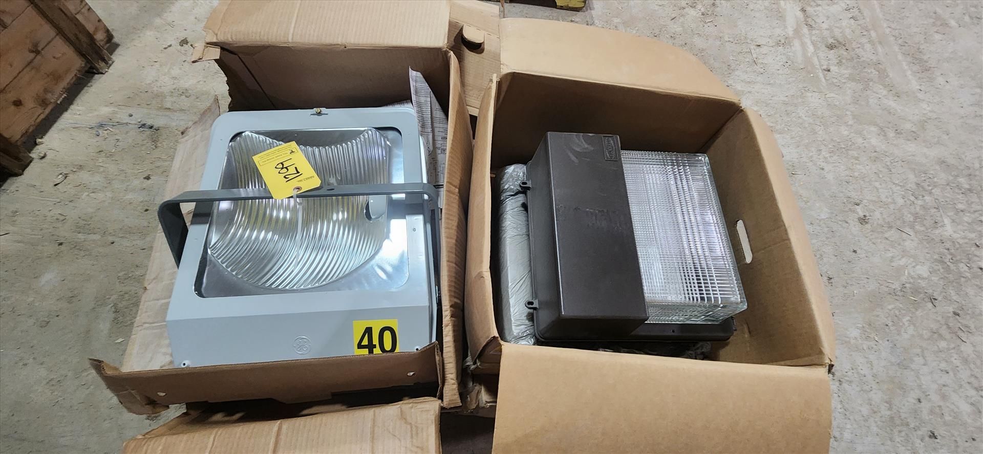 (2) Hubbell Perimeter II flood lights and (6) GE PF-400 PowerFlood flood lights {Day 2} [TAG