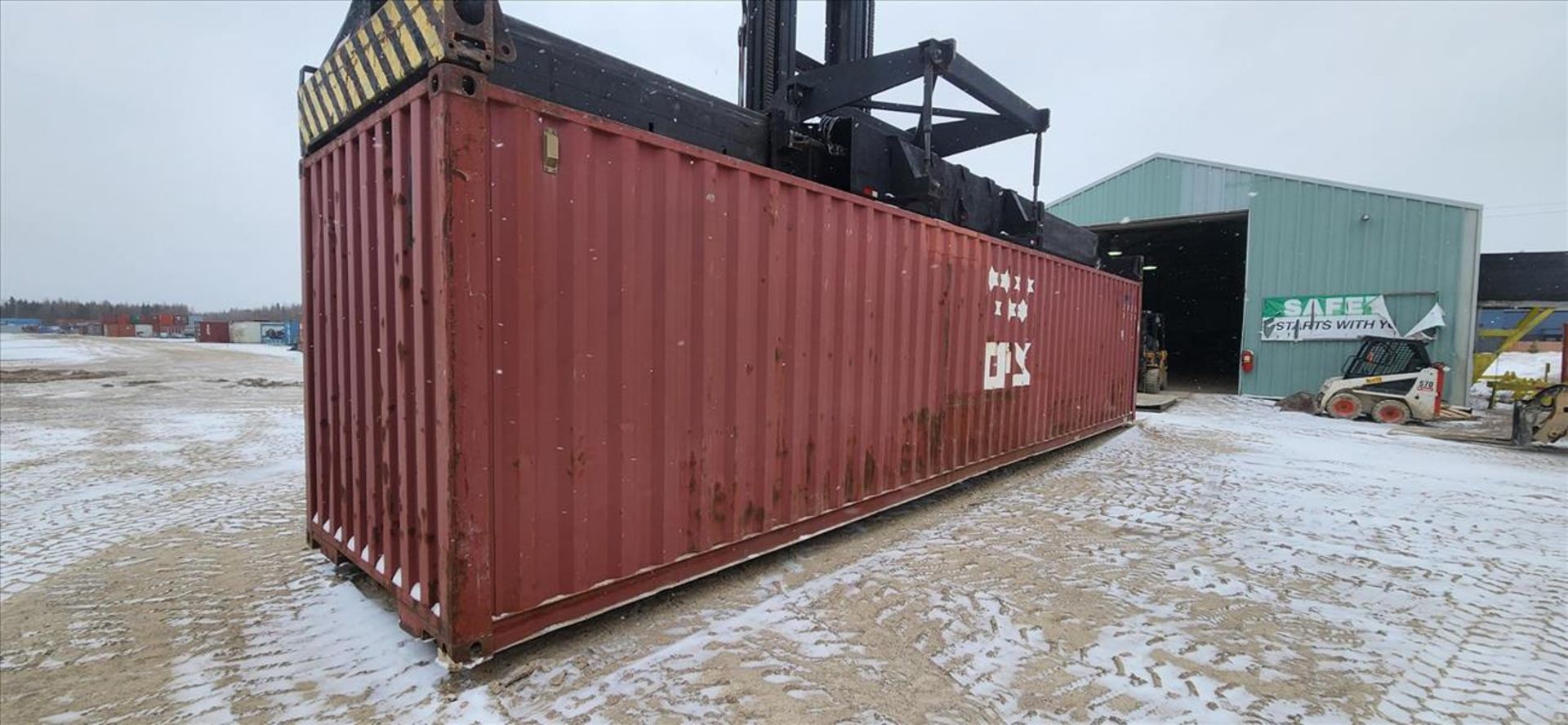 sea container, 40 ft. (delayed removal date applies) (Asset Location: Hallnor Yard) {Day 1} [TAG - Image 2 of 2