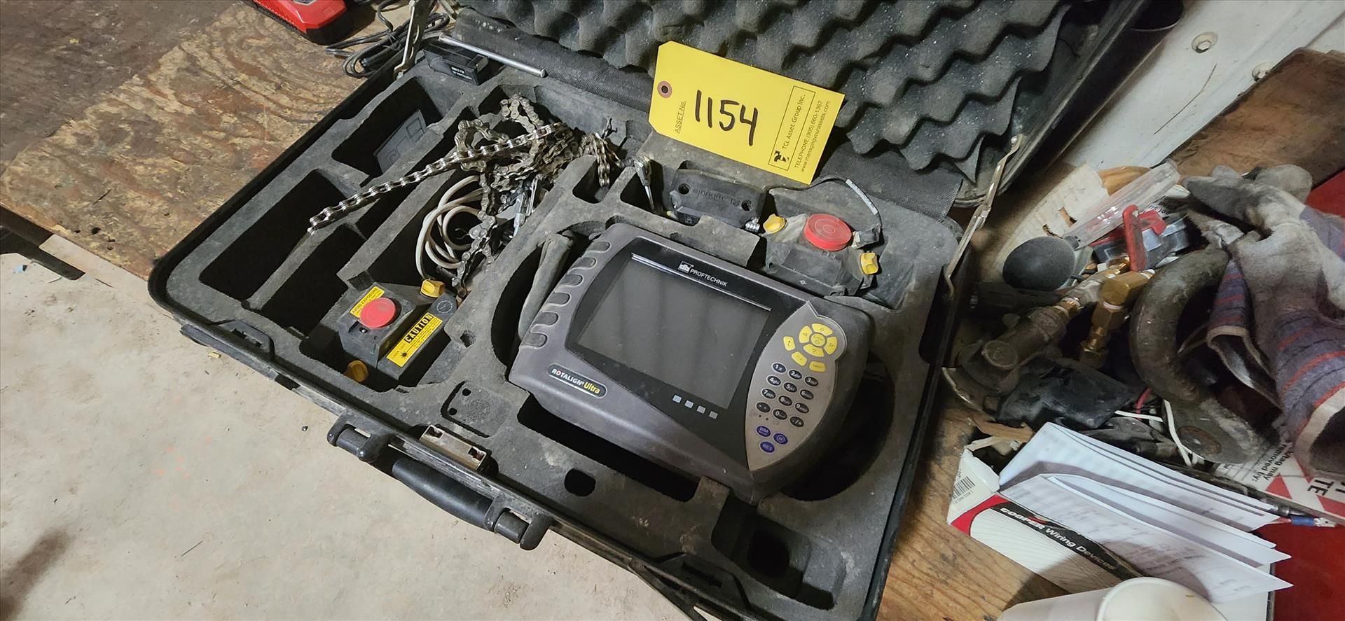 BD Pruftechnik Rotalign Ultra laser shaft alignment system {Day 2} [TAG 1154 / LOC 494952-8]