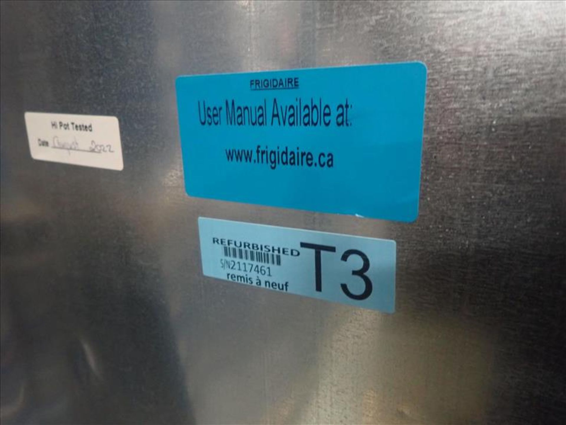 Electrolux bottom freezer french door refrigerator, mod. FFHN2750TS9, stainless steel finish, 36 in. - Image 6 of 6