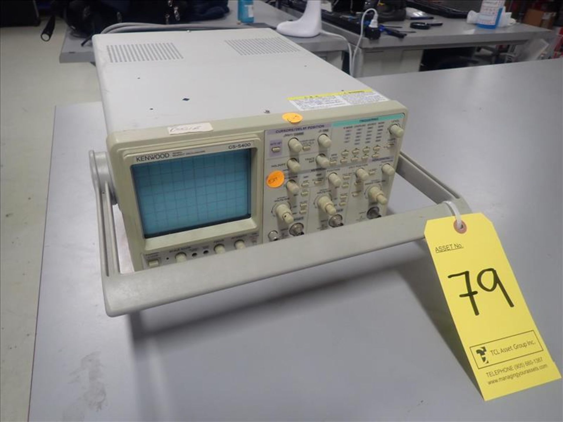 Kenwood CS-5400 100 MHz readout oscilloscope