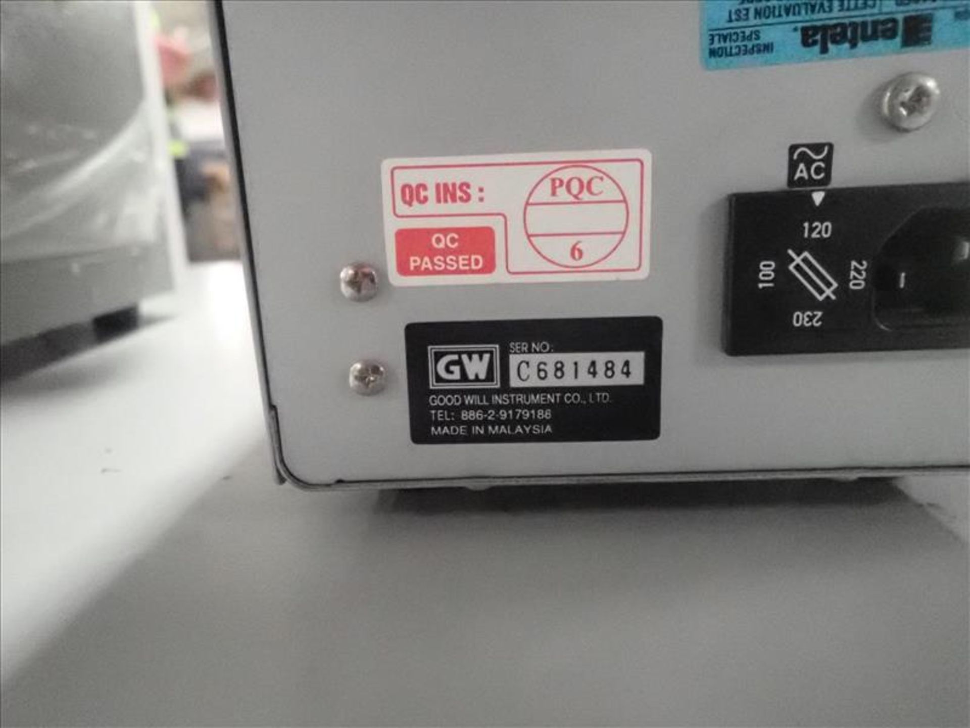 GW GAG-810 audio generator - Image 3 of 3