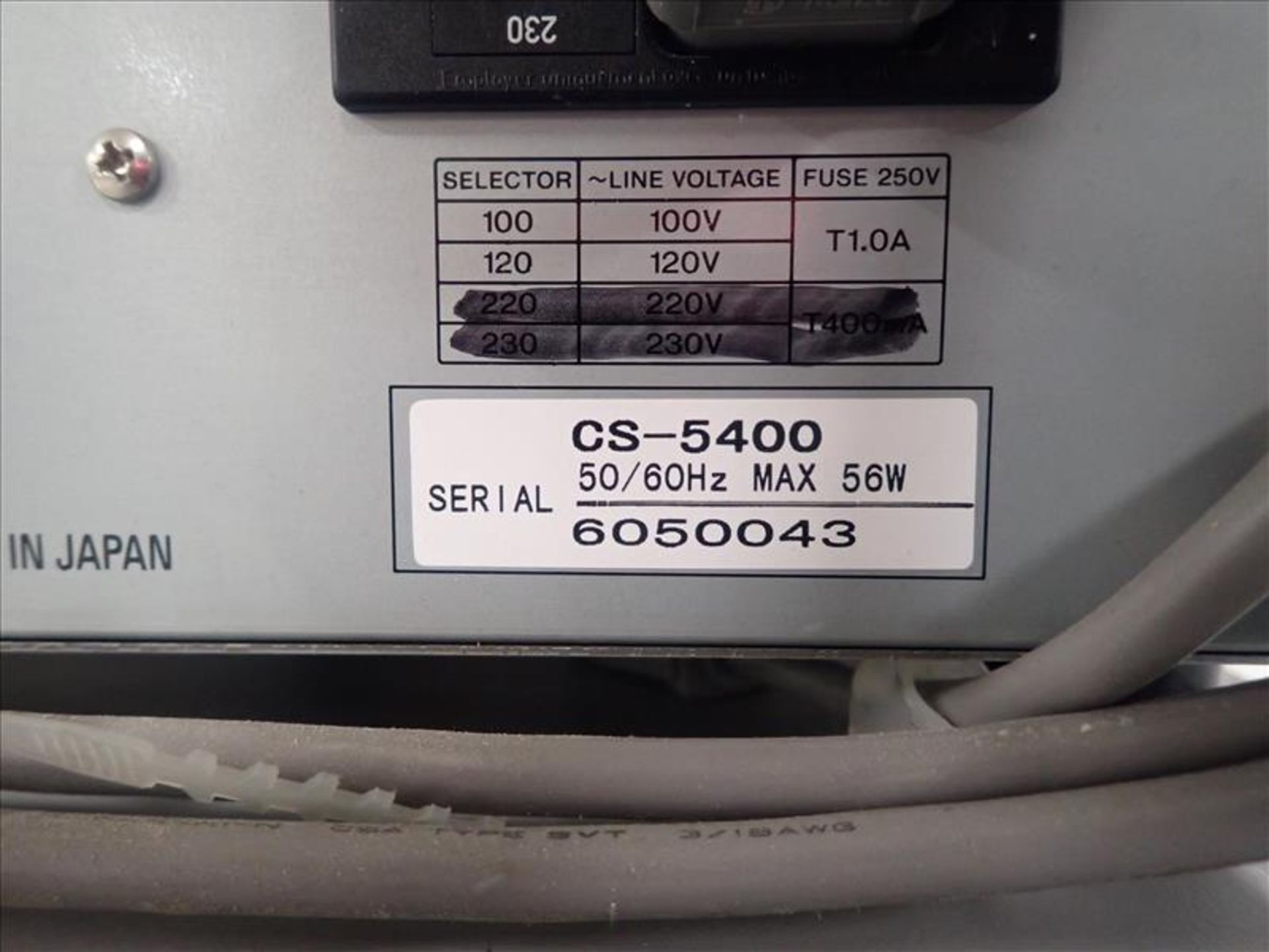 Kenwood CS-5400 100 MHz readout oscilloscope - Image 3 of 3
