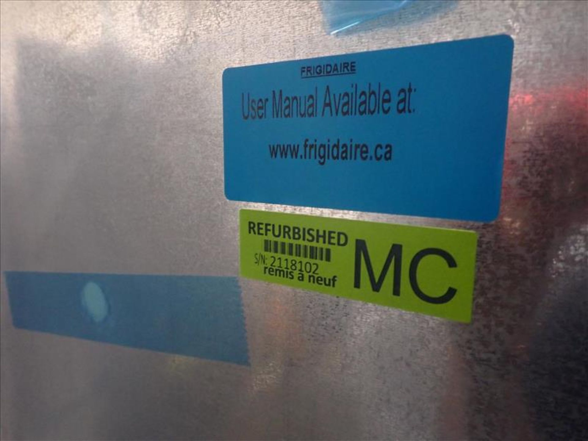 Frigidaire bottom freezer french door refrigerator, mod. LGHD2369TF8, ice maker, stainless steel - Image 6 of 6