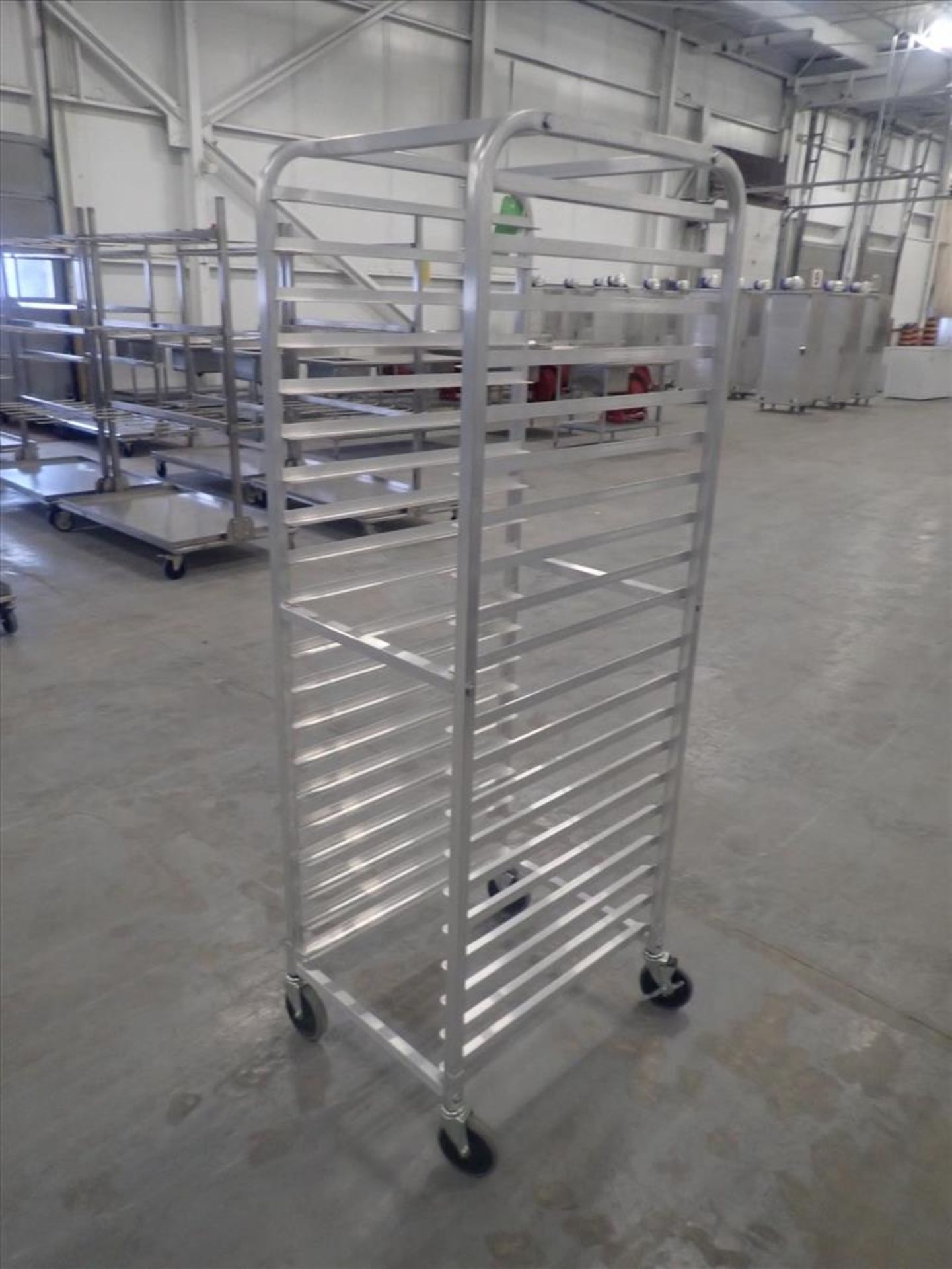 (10) mobile sheet pan racks, aluminum, 20 tray slots - Image 3 of 3