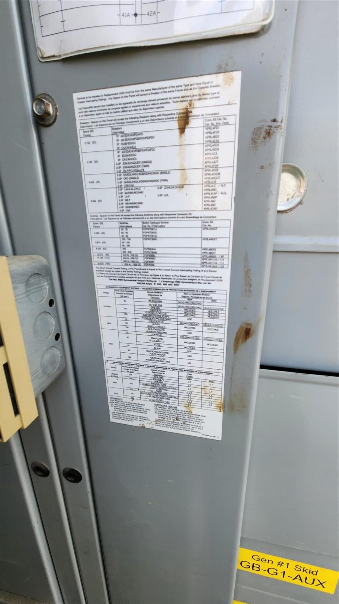 Distribution Substations (25 KVA High voltage cabinet with 1 MW transformer steeped down to lower - Image 9 of 25