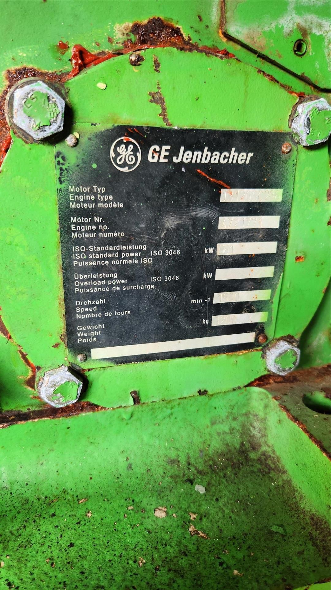 GE Jenbacher Generator Set w/ Engine model JGS 312 Engine type J312GSC86, s/n 4721771, w/ - Image 28 of 50