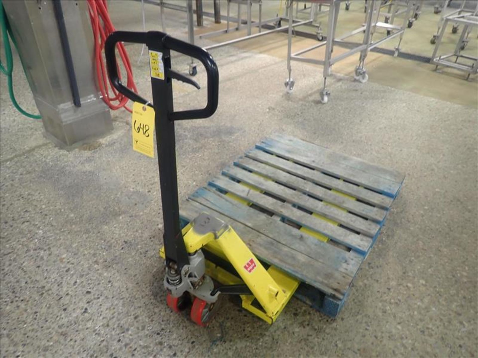 EquipRite hydraulic pallet truck, 5500 lbs. [Loc. Warehouse]