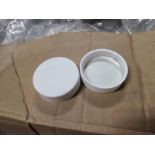 (approx. 56000) 53/400 lids, white w/ induction liner