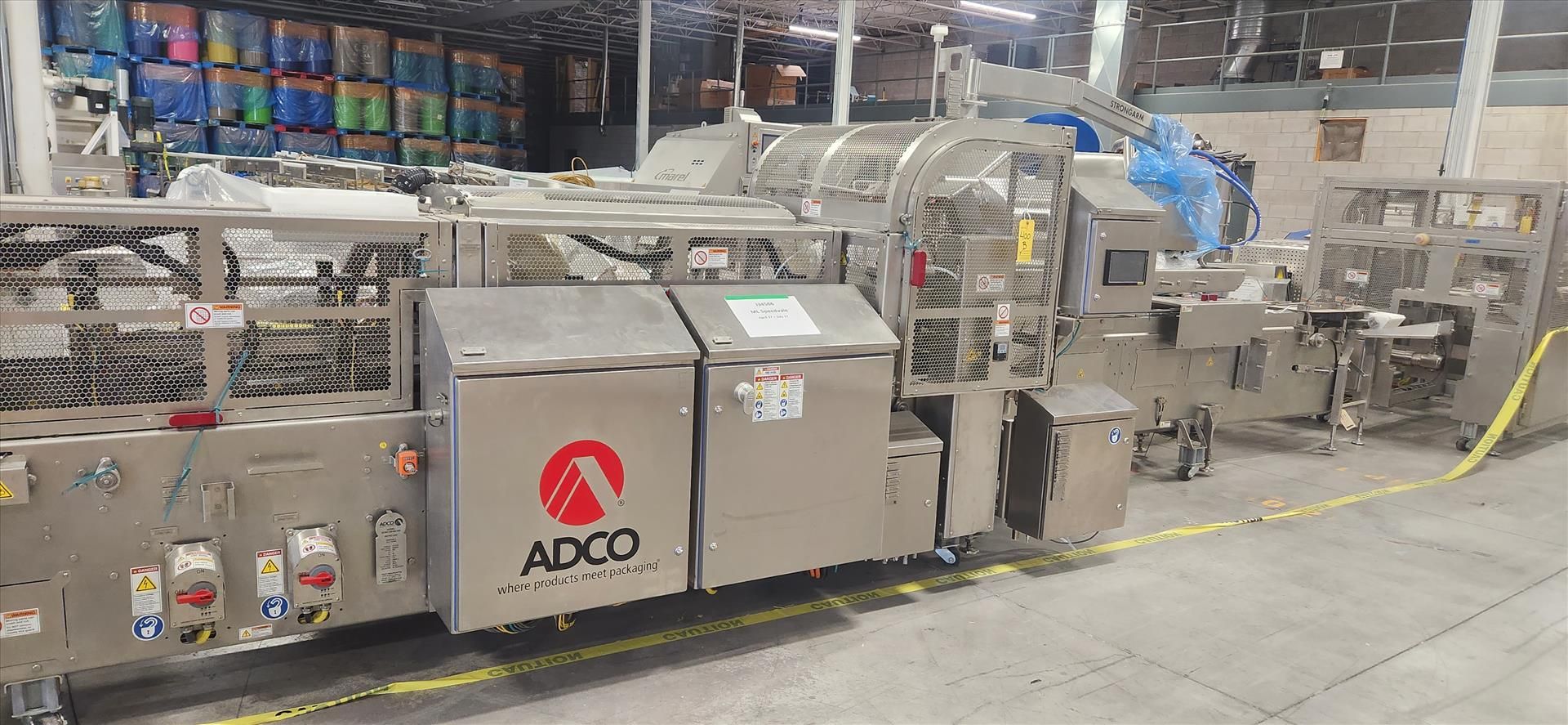 Adco auto-load cartoner, mod. JETBC-120-RH-WD, ser. no. 6117HG (2020), right-hand load, stainless