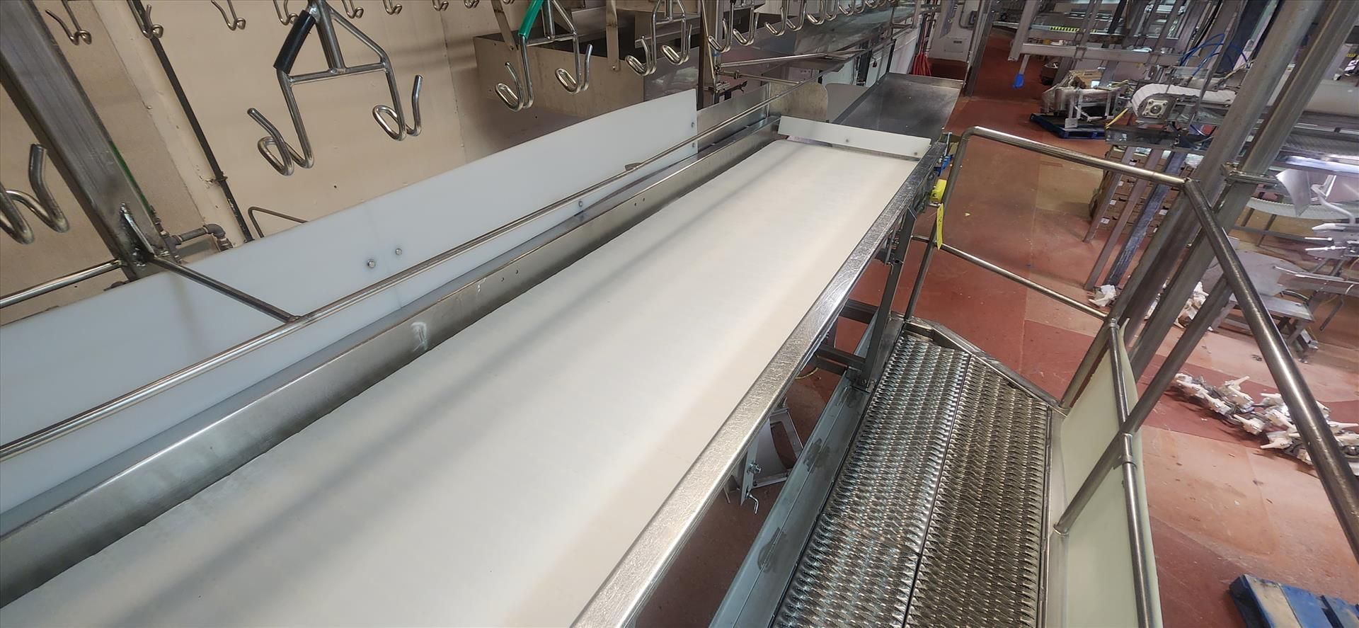 conveyor, belt, stainless steel frame, wash down motor, approx. 24 in. x 14 ft. (Subject to - Image 2 of 4