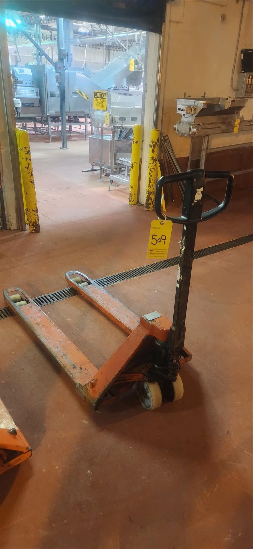 hydraulic pallet truck, 5500 lbs. cap. [Loc. Throughout Plant]