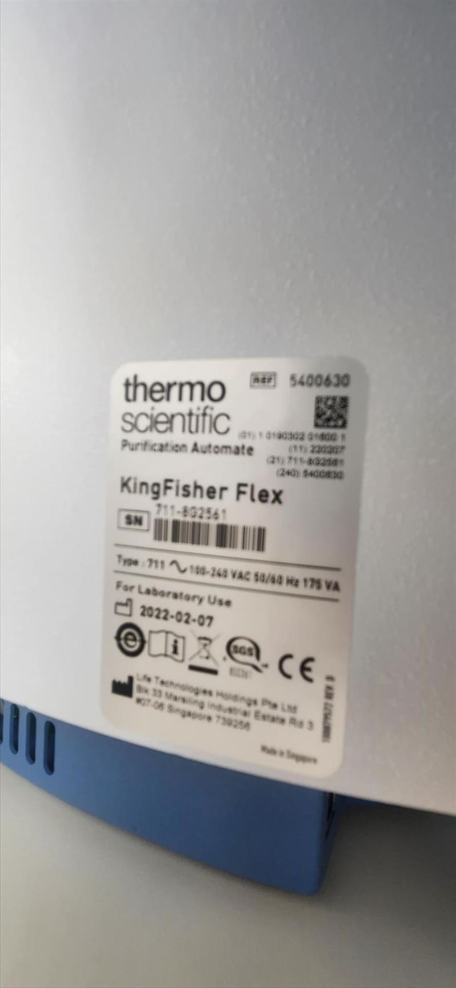 Thermo Scientific KingFisher Flex Purification System, Fully Automated, S/N 711-8G2561 - Image 4 of 4