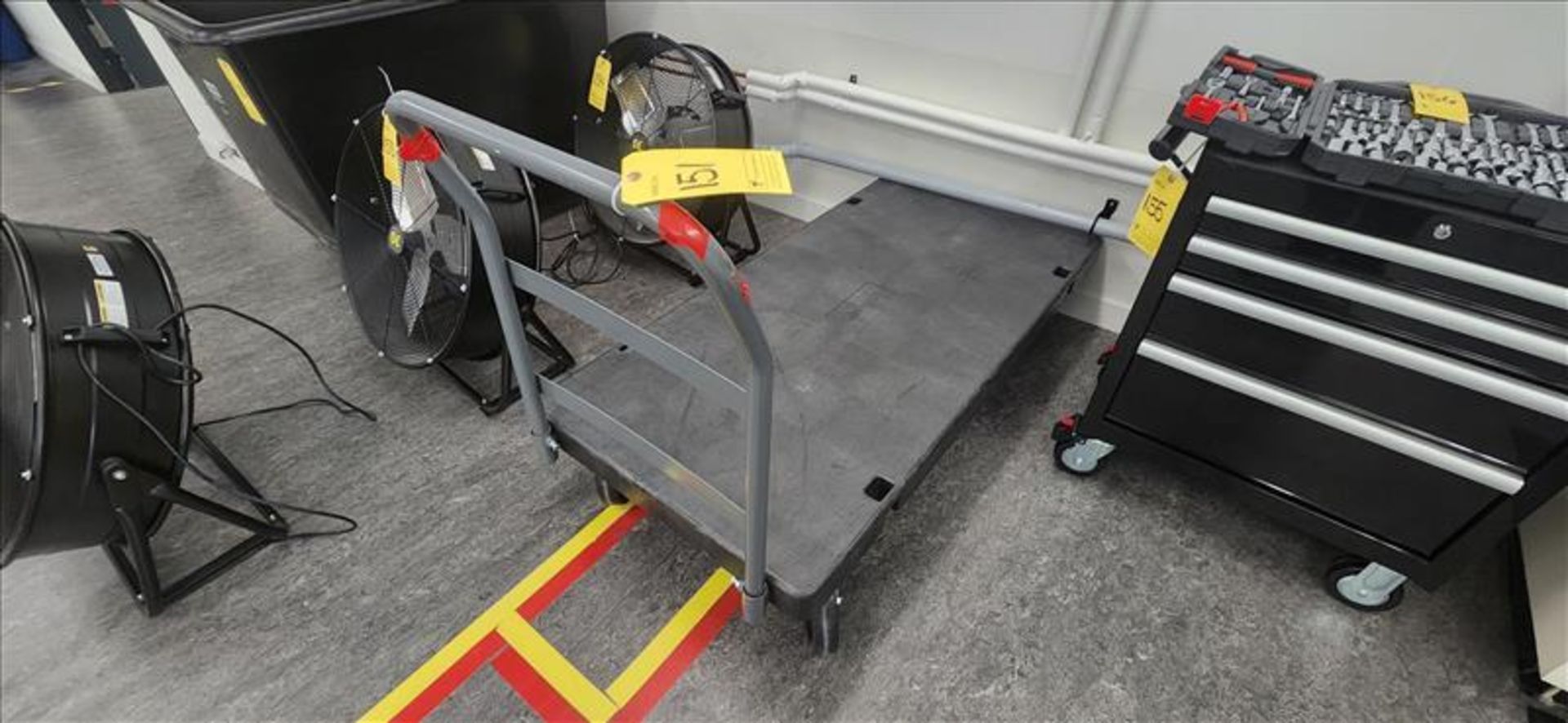Uline Platform Cart approx. 30 in. x 60 in. (Delayed Removal)