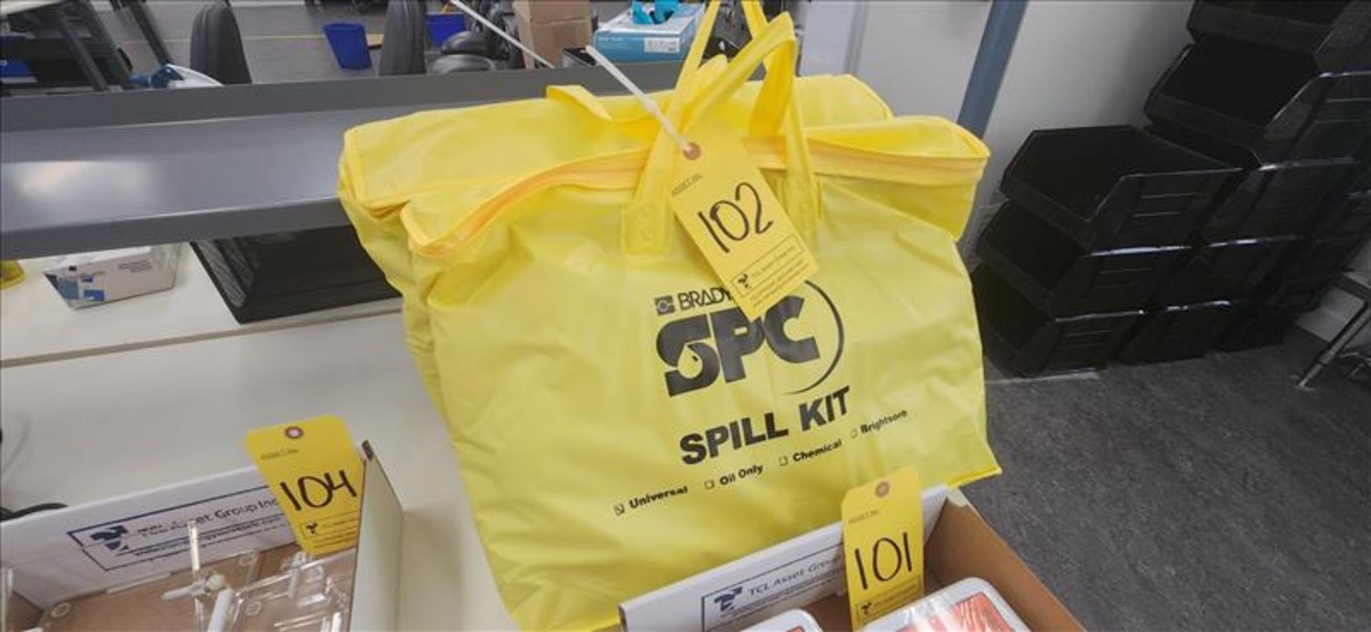 (2) Brady SPC Spill Kits
