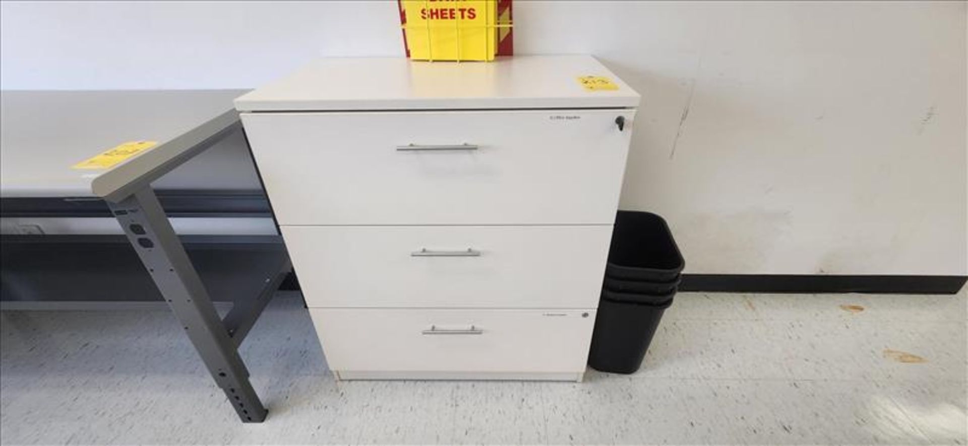 3-Drawer File Cabinet