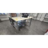 Uline Work Bench approx. 36 in. x 60 in.