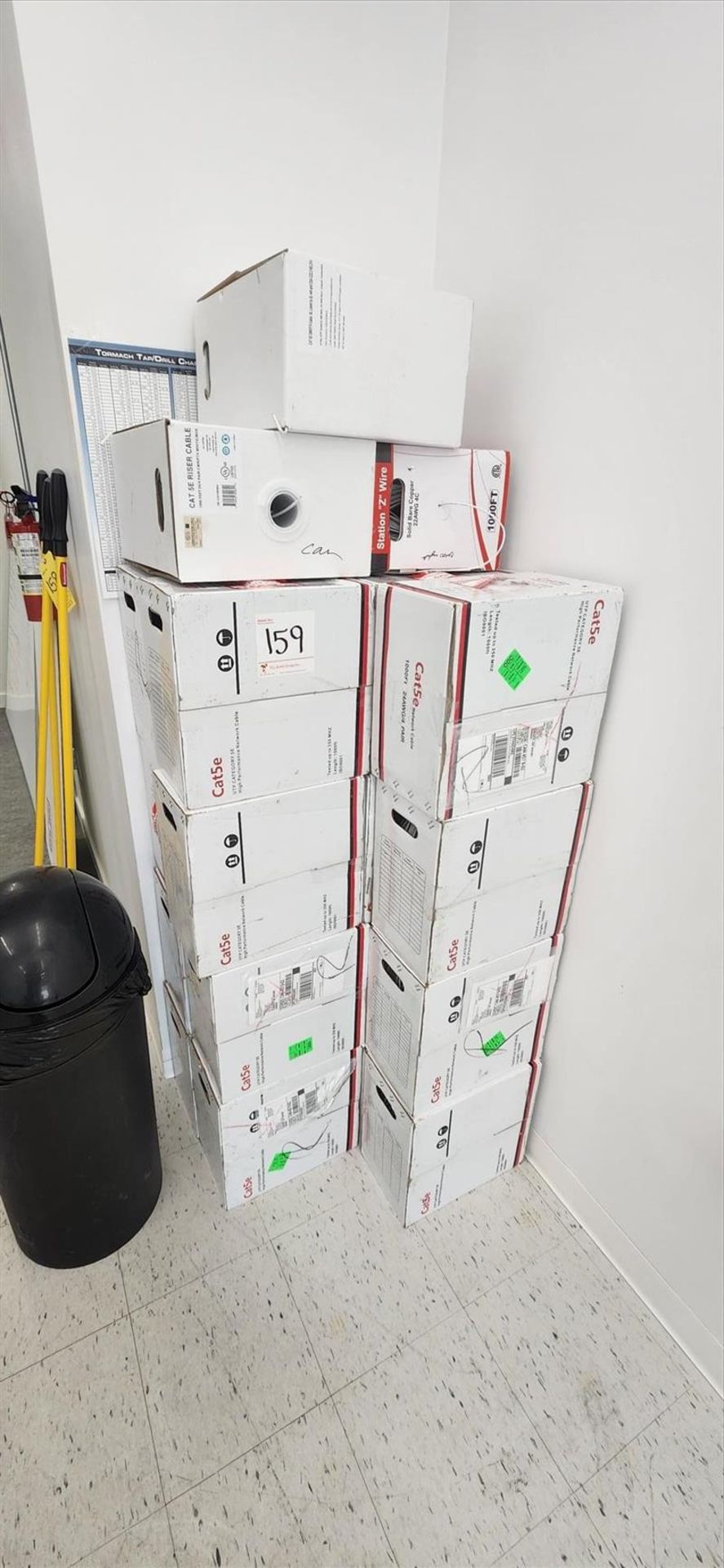 (23) Boxes of Cat5e Network Cable