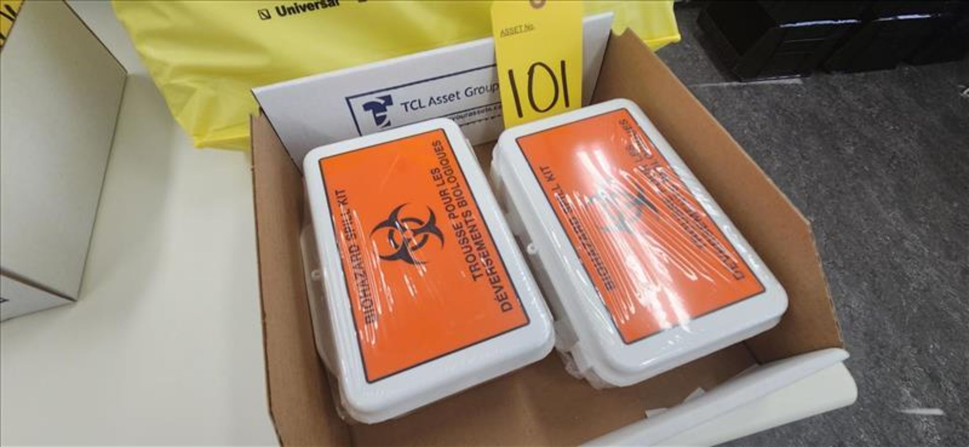 (2) Biohazard Spill Kits (NEW)