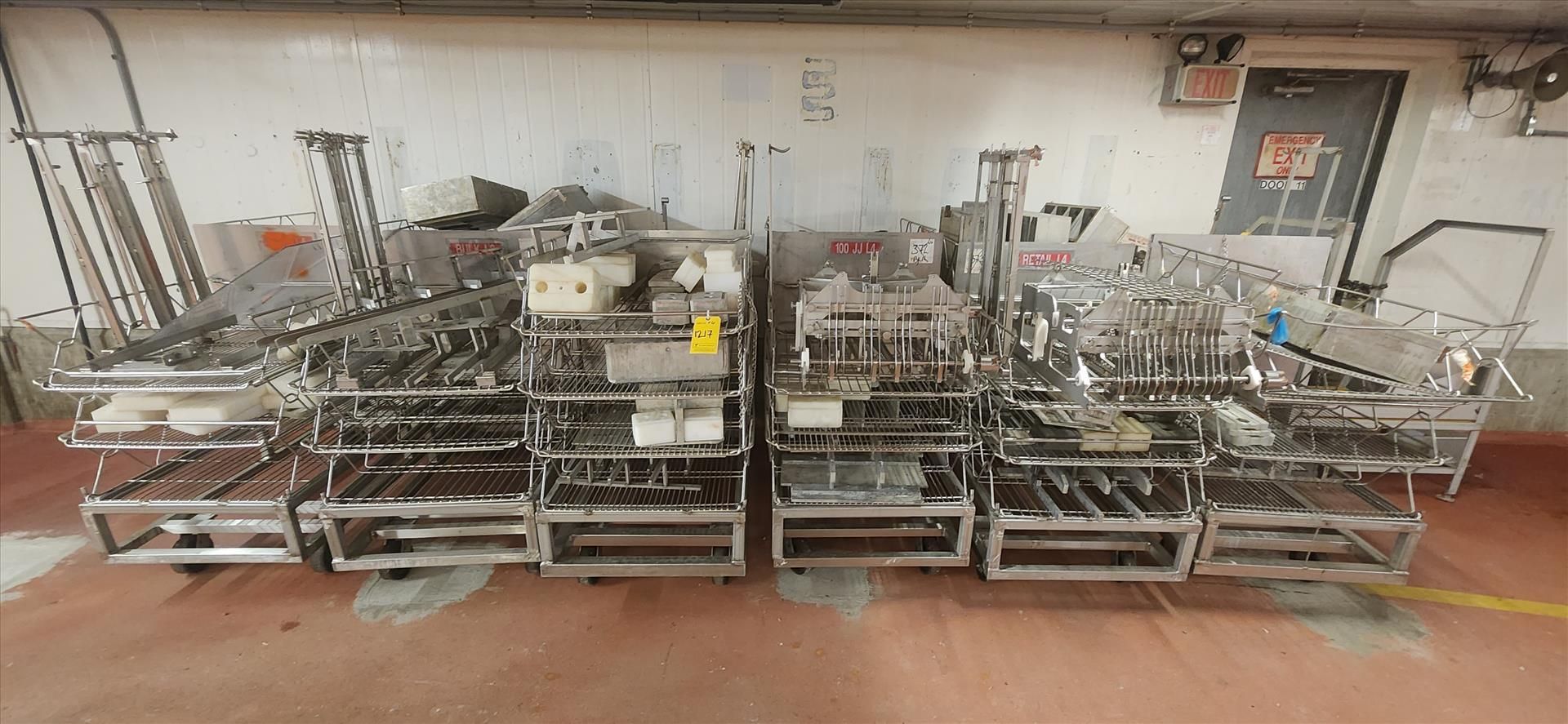 (6) parts carts, stainless steel c/w change parts [TAG 1217 - LOC Brockley Dr.] - Image 2 of 3