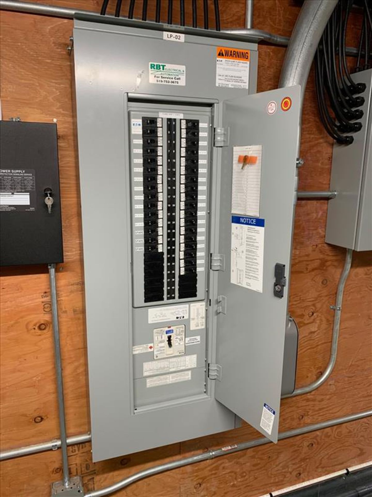 Eaton Pow-R-Line Panelboard, model PRL2A, 250A, 3 Phase, 60 Hz - Image 2 of 3