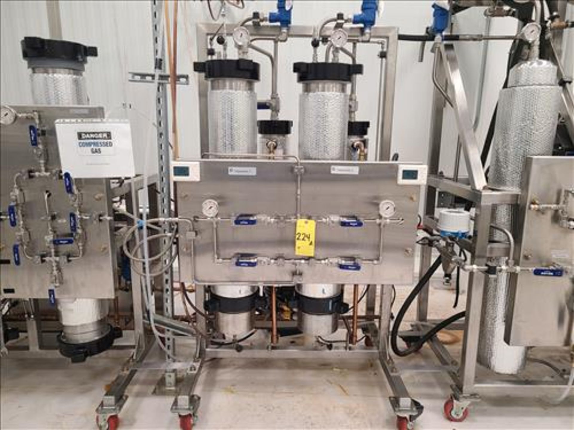 Eden Labs Cannabis extraction system, s/n 0261, incl.: Eden Labs s/s accumulator c/w Graco E-FLODC - Image 14 of 36