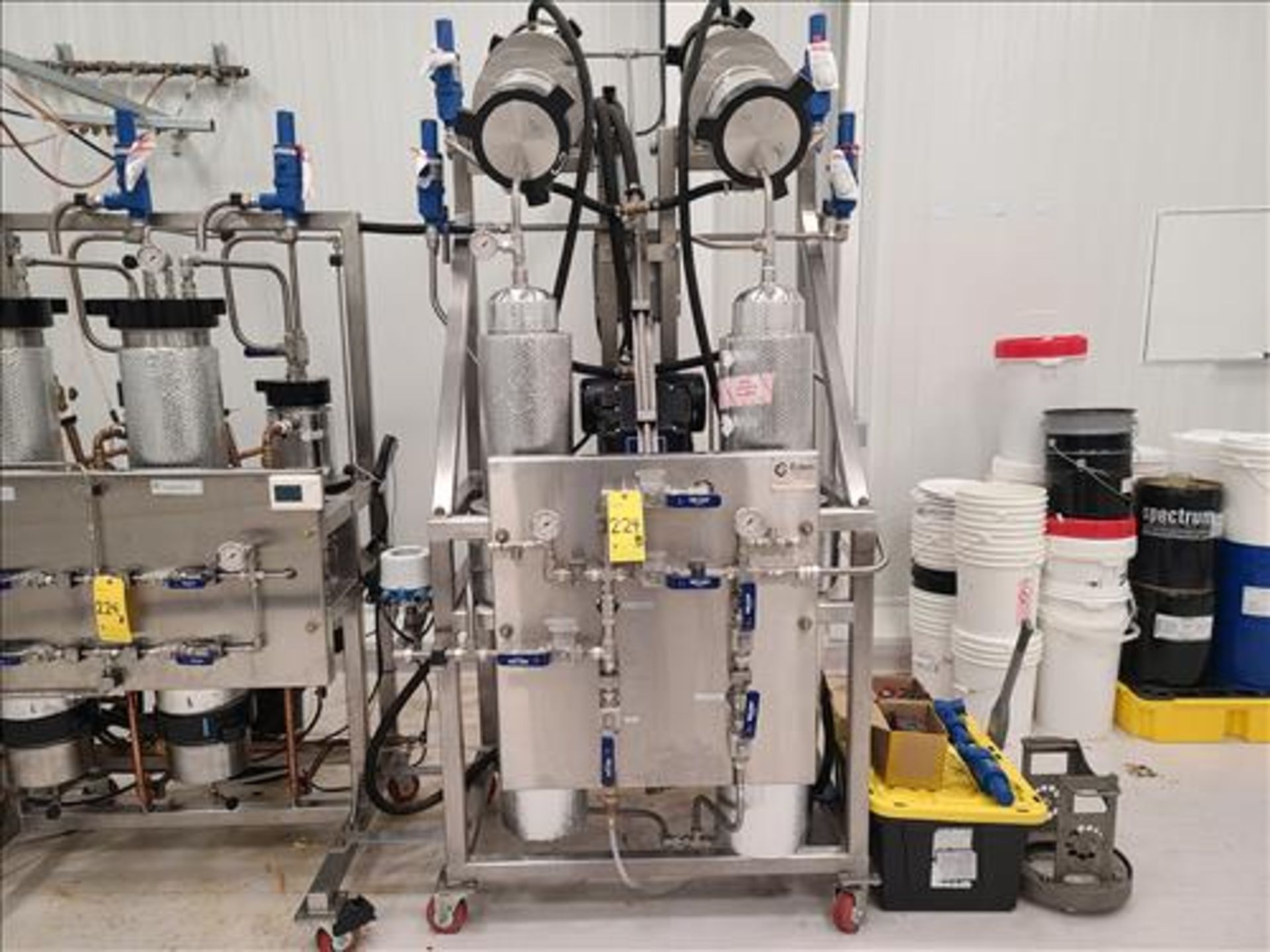 Eden Labs Cannabis extraction system, s/n 0261, incl.: Eden Labs s/s accumulator c/w Graco E-FLODC - Image 2 of 36