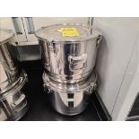 (2) Onyx airtight s/s storage container, 20 L cap. [Loc. Processing 1, Lab]