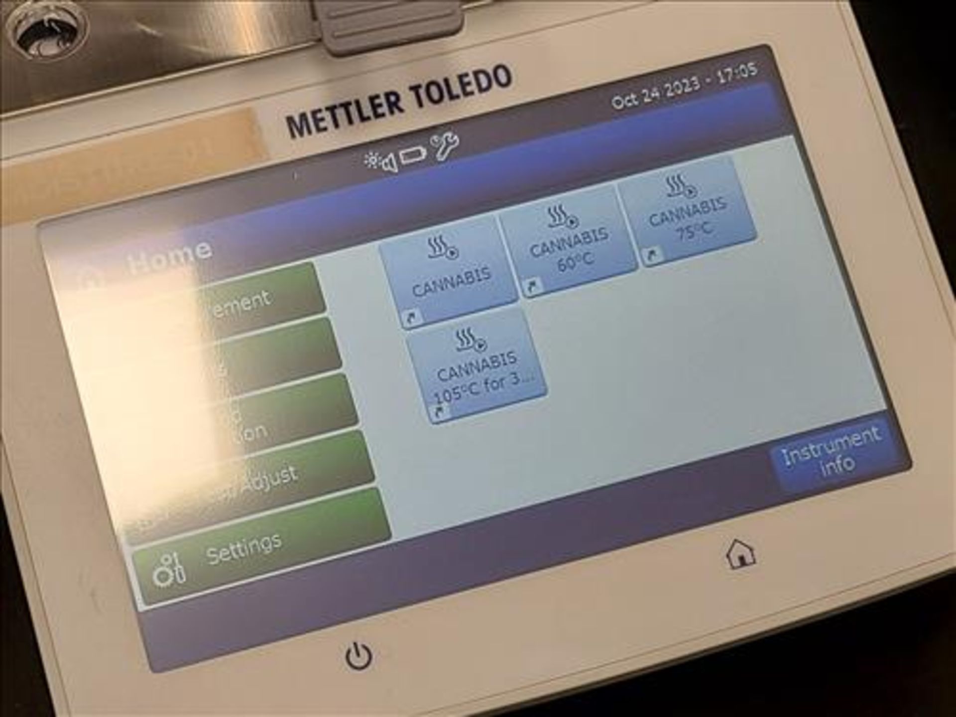 Mettler Toledo moisture analyzer, mod. HC103/03, s/n B836363659, 101 g cap. [Loc. Packaging 1, Lab] - Image 3 of 4